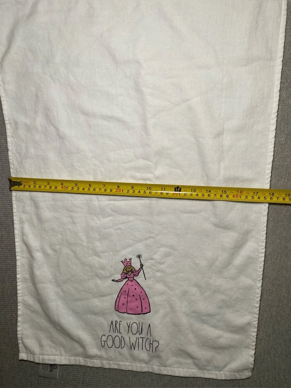 Rae Dunn Wizard Of Oz Wicked Glinda Good Witch Kitchen Towel